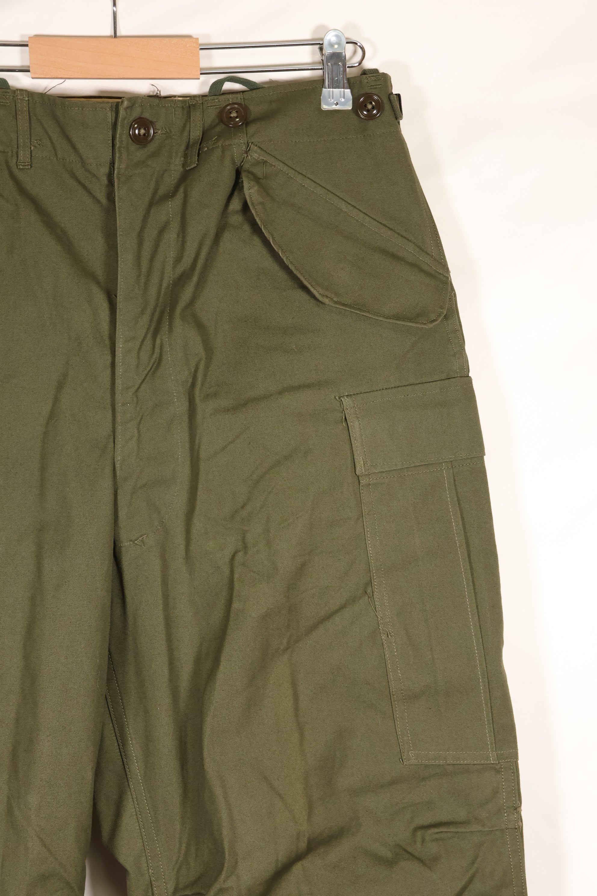 1951 Contract, S-R, U.S. Army, M51 Field Pants, Virtually Unused, Some Stains and Dirt