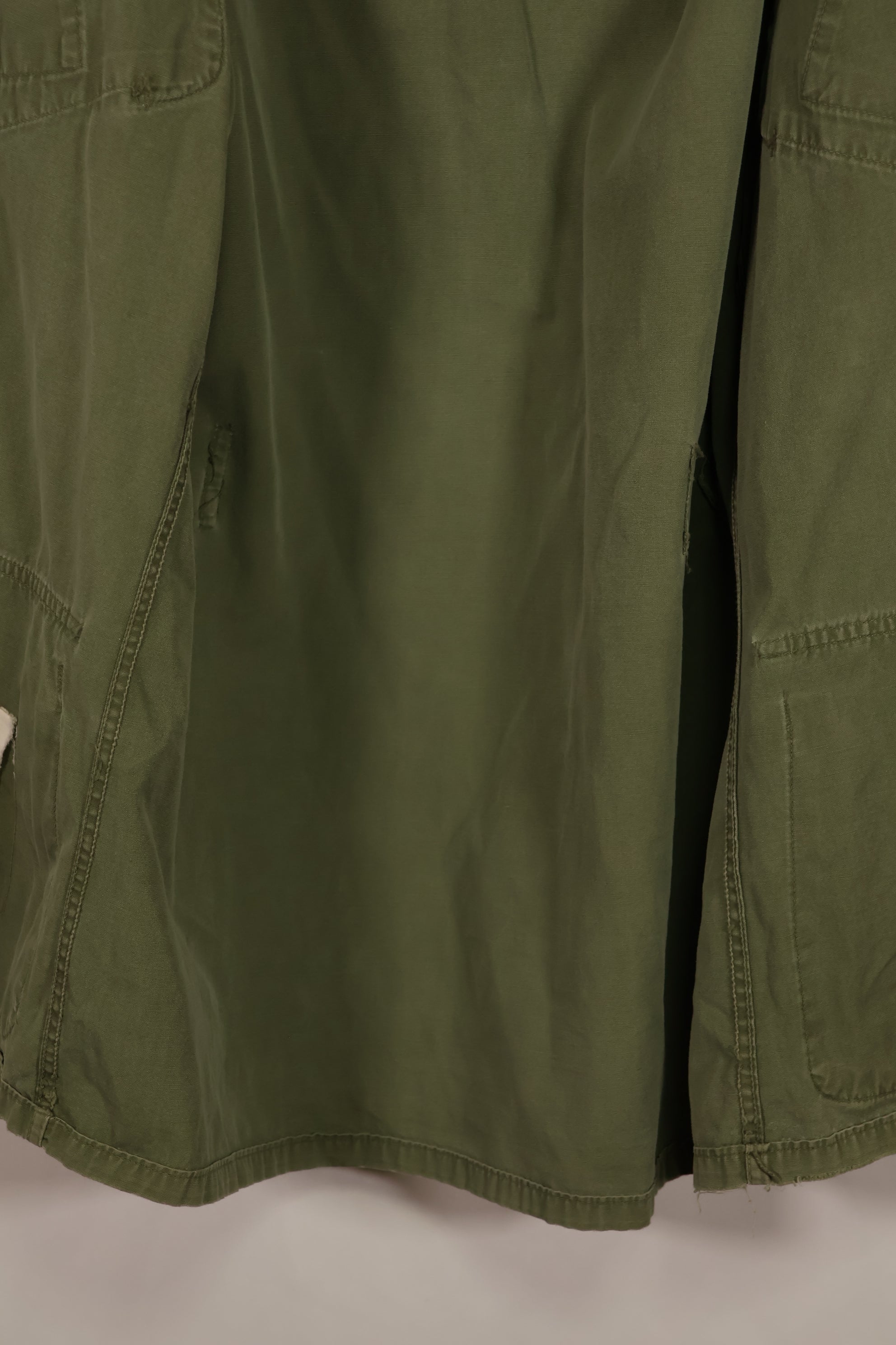 実物　1963-64年製造　1st Model ジャングルファティーグ　ジャケット　パッチ後あり　中古品
