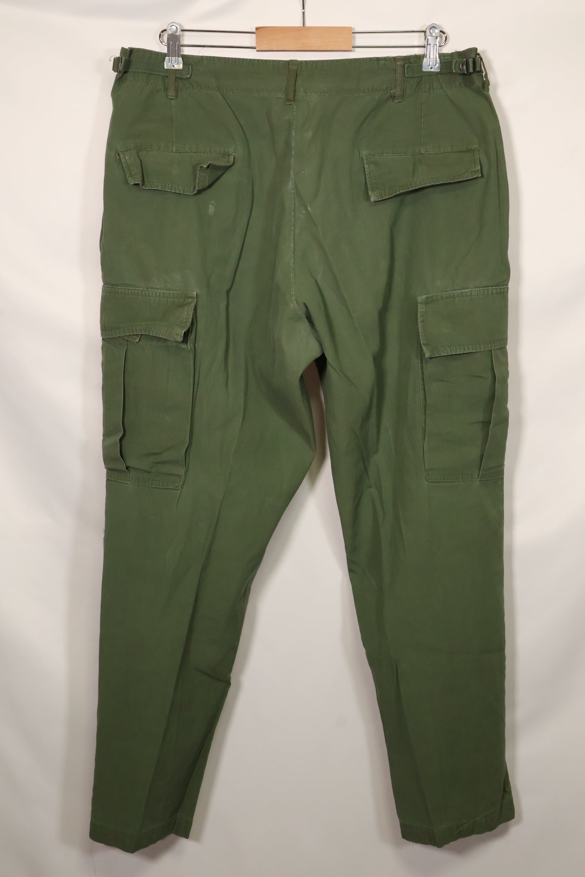 1967年契約　3rd Model ノンリップストップ　ジャングルファティーグ　パンツ　L-S　補修あり　中古品 B