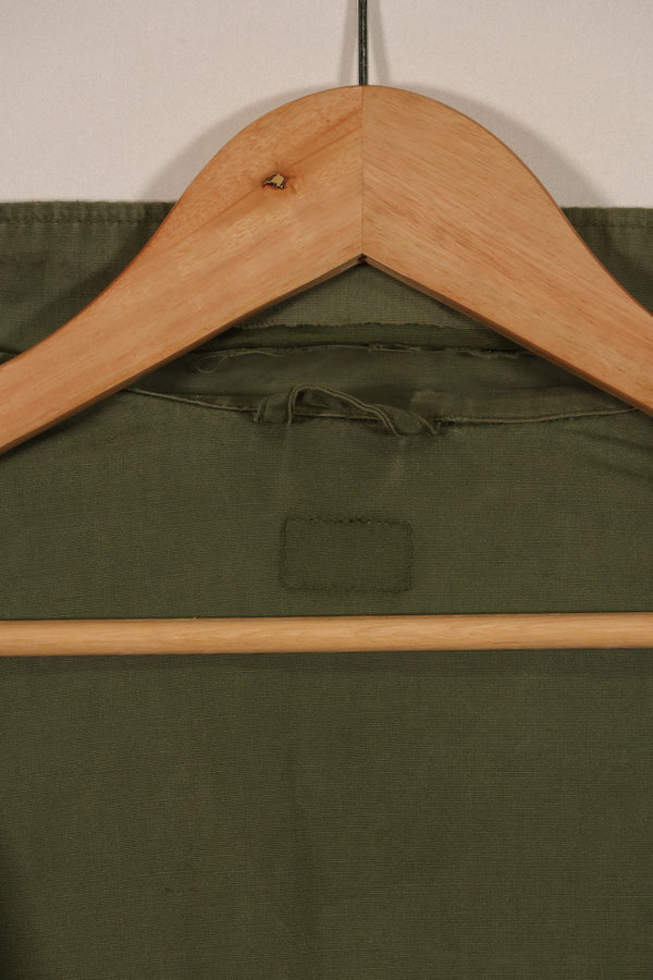 実物　1963-64年製造　1st Model ジャングルファティーグ　ジャケット　パッチ後あり　中古品