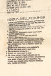1951 Contract, S-R, U.S. Army, M51 Field Pants, Virtually Unused, Some Stains and Dirt