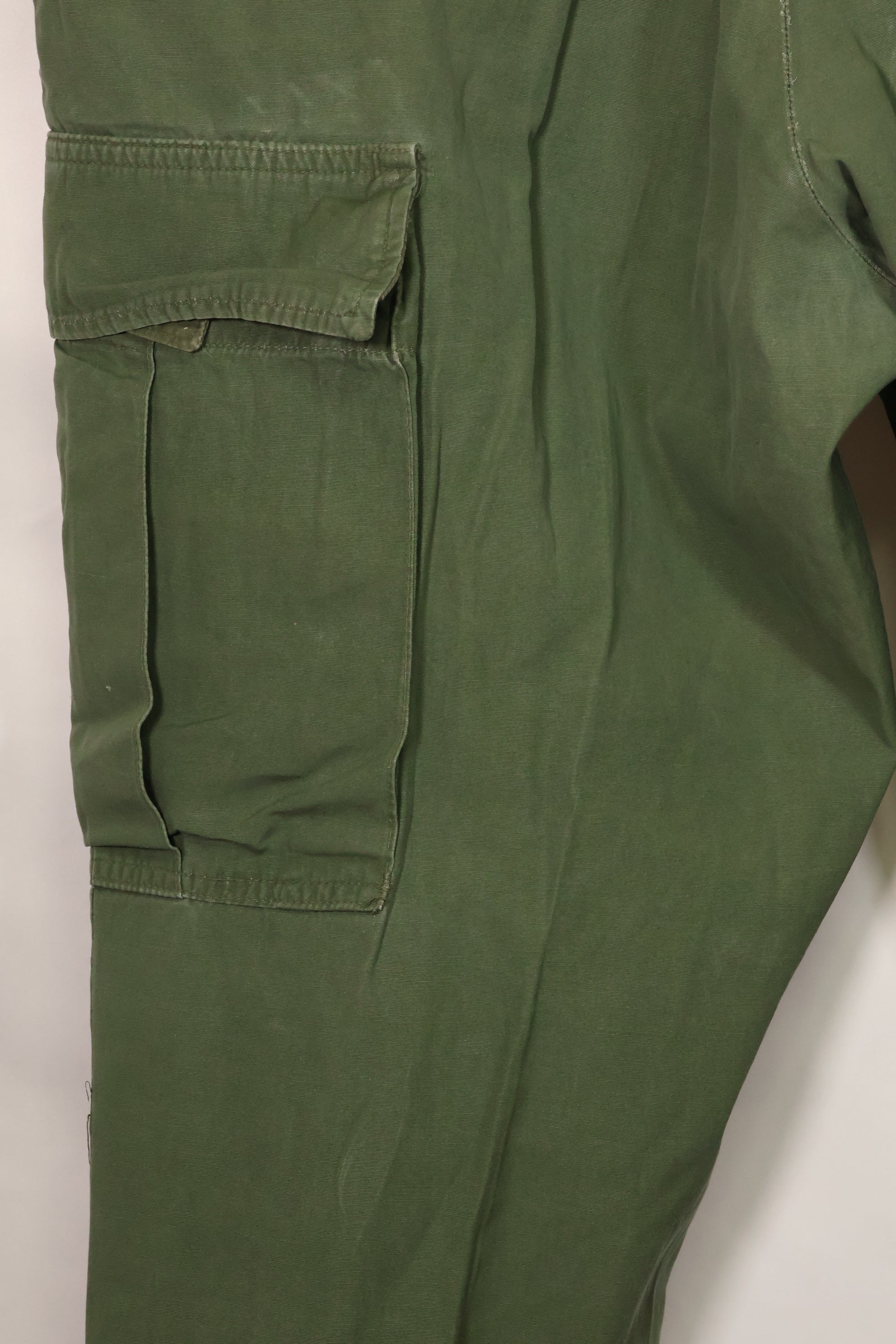 1967年契約　3rd Model ノンリップストップ　ジャングルファティーグ　パンツ　L-S　補修あり　中古品 B