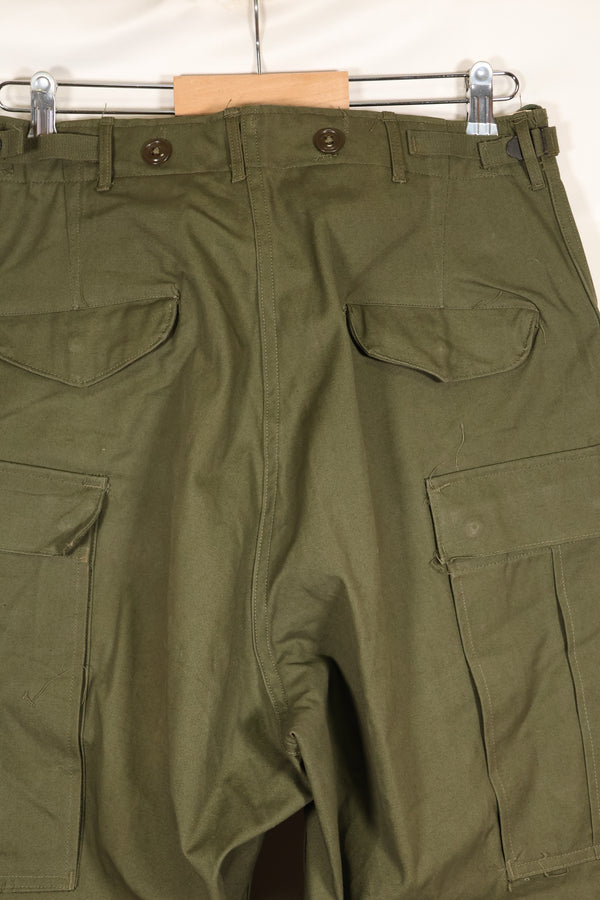 1951 Contract, S-R, U.S. Army, M51 Field Pants, Virtually Unused, Some Stains and Dirt