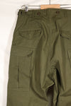 1951 Contract, S-R, U.S. Army, M51 Field Pants, Virtually Unused, Some Stains and Dirt