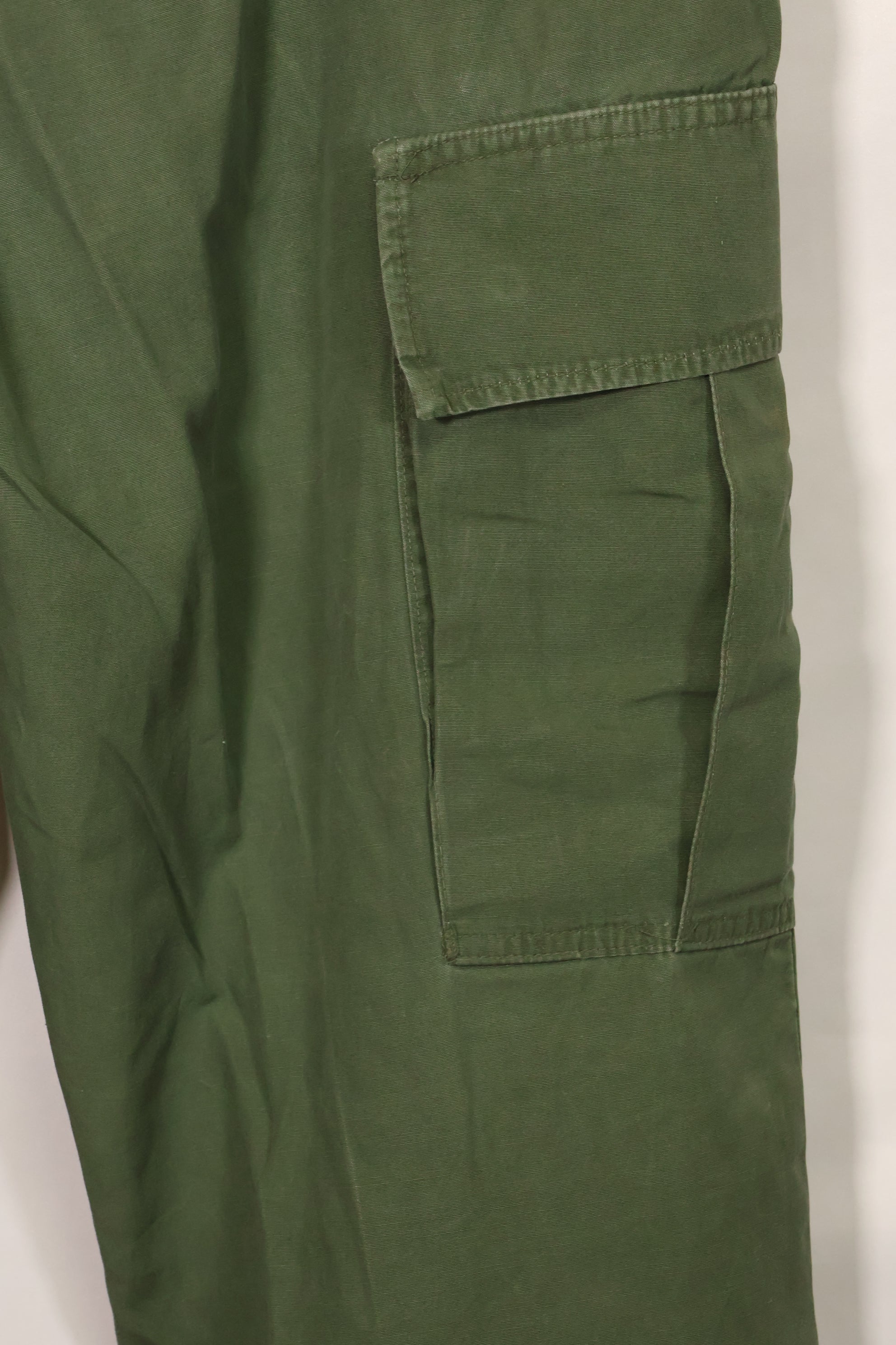 1967年契約　3rd Model ノンリップストップ　ジャングルファティーグ　パンツ　L-S　補修あり　中古品 B