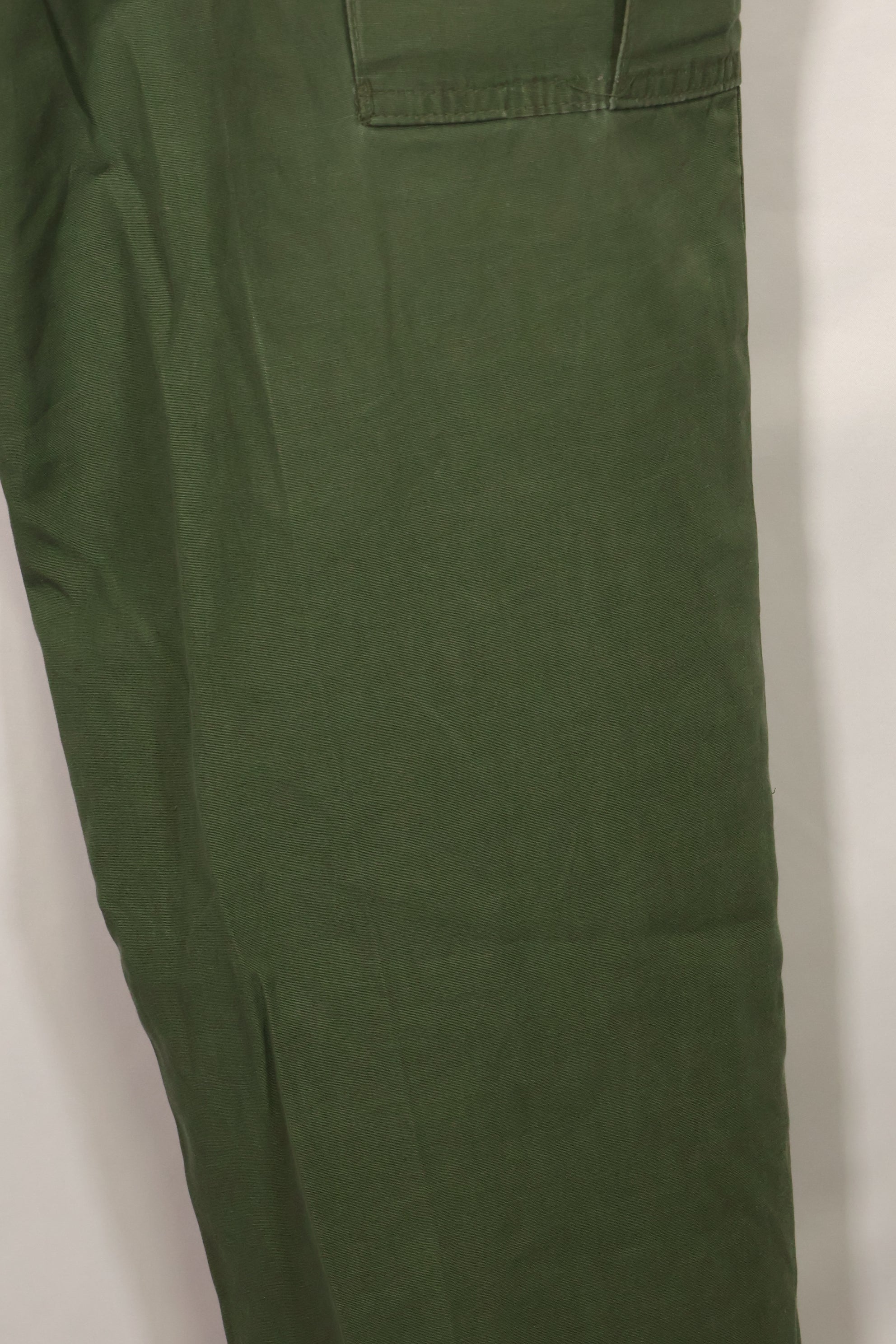 1967年契約　3rd Model ノンリップストップ　ジャングルファティーグ　パンツ　L-S　補修あり　中古品 B