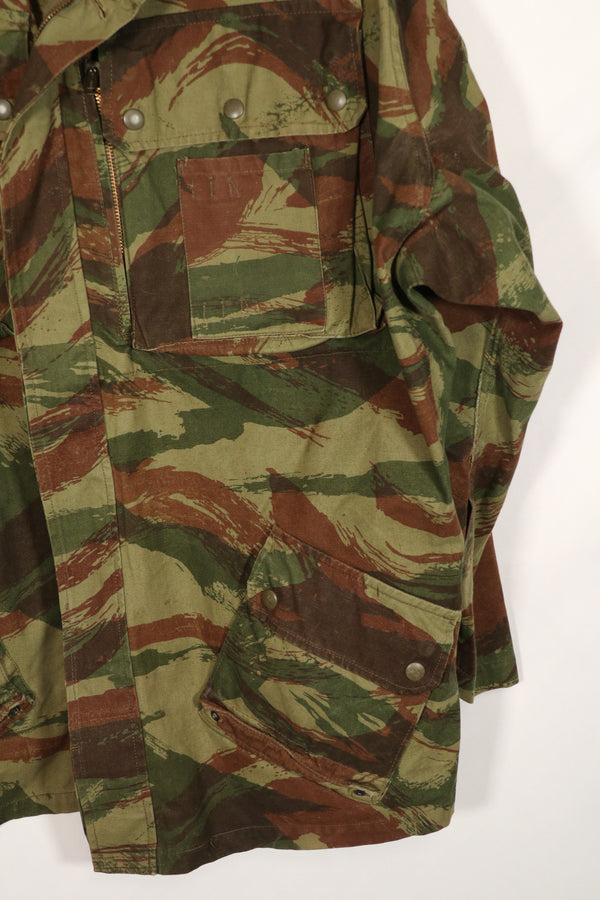 正品 1950 年代法国陆军蜥蜴迷彩 TAP 47/54 空降兵夹克，近乎全新