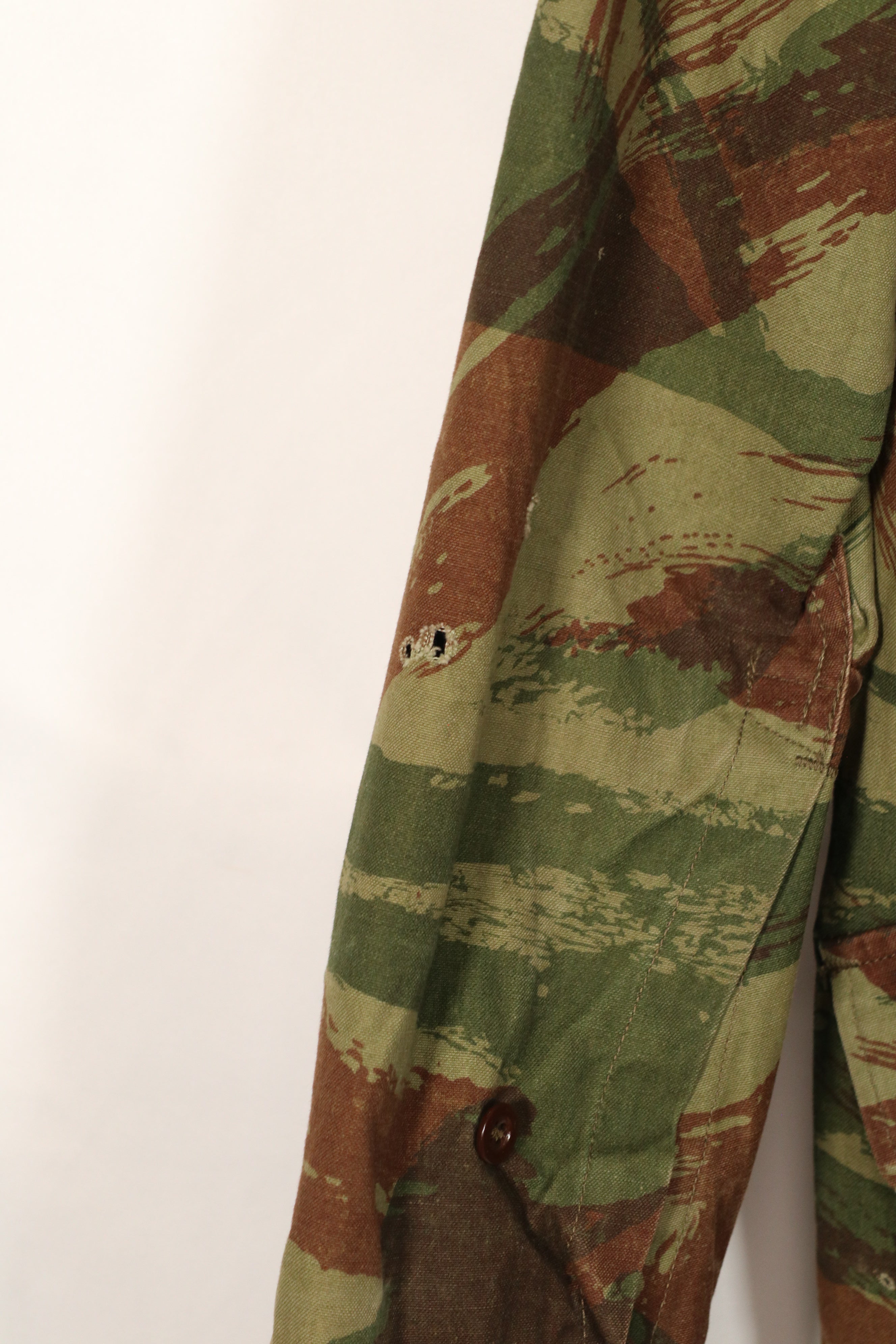 正品 1950 年代法国陆军蜥蜴迷彩 TAP 47/54 空降兵夹克，近乎全新