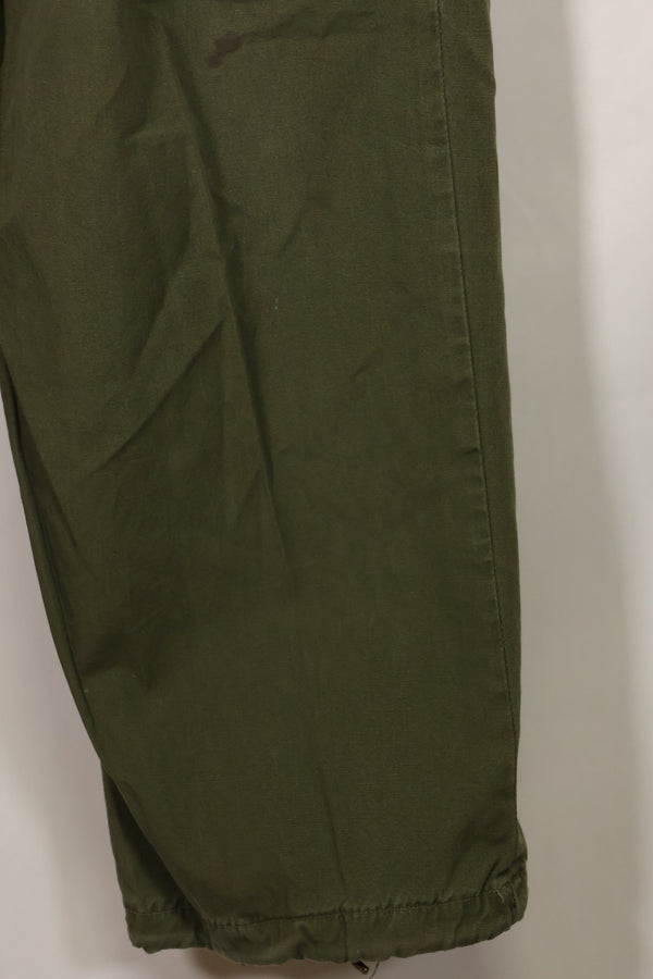 1967年合同第三款非防撕裂丛林作战裤，尺码标签已无法辨认，二手