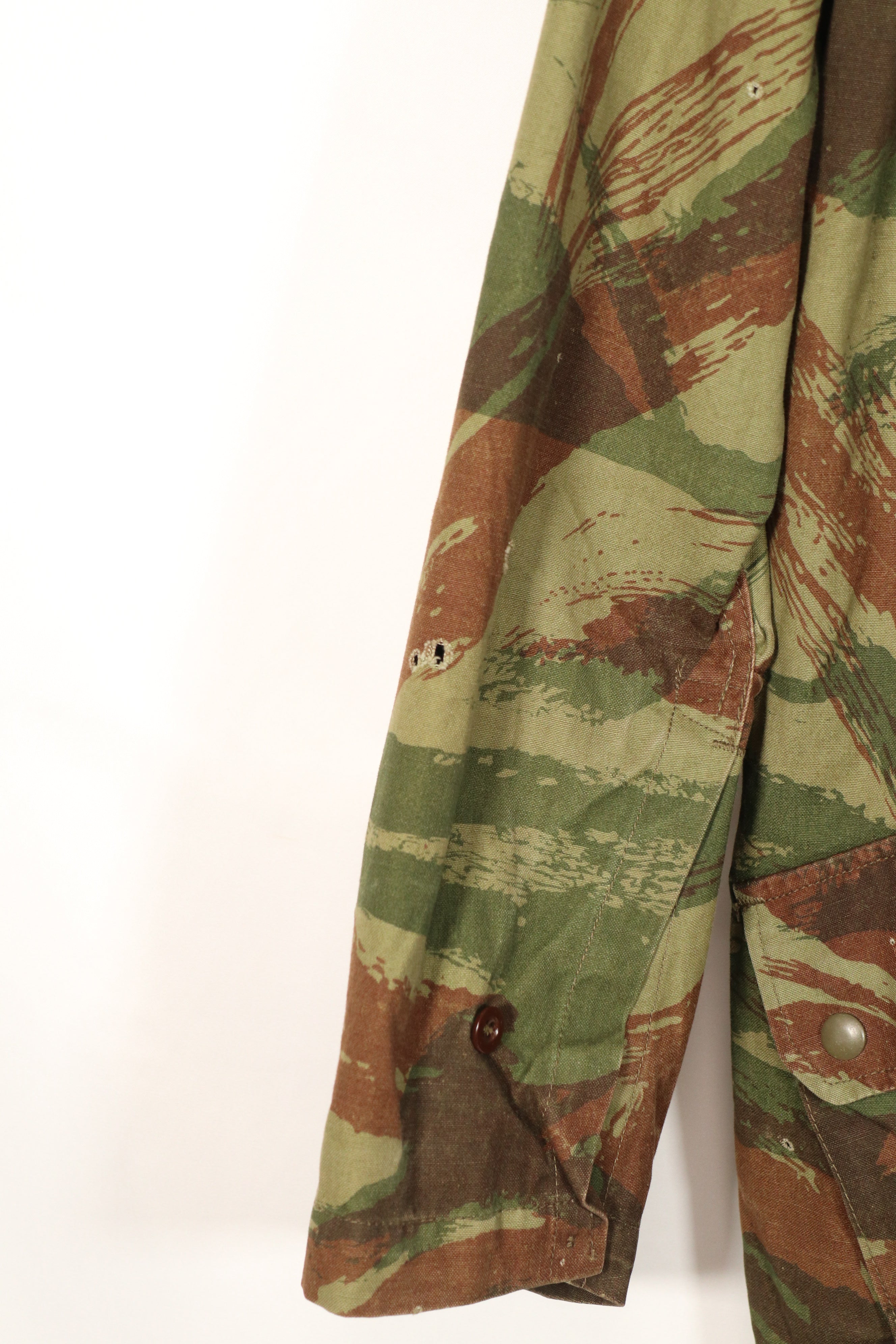 正品 1950 年代法国陆军蜥蜴迷彩 TAP 47/54 空降兵夹克，近乎全新