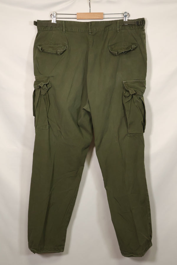 1967年契約　3rd Model ノンリップストップ　ジャングルファティーグ　パンツ　サイズタグ読めない　中古品