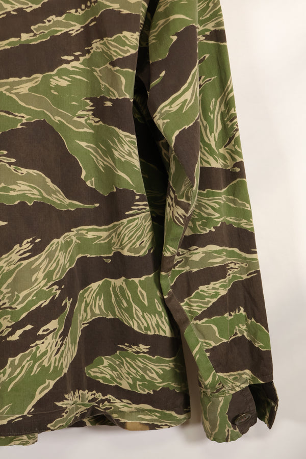 1968年　映画「グリーンベレー」「未知との遭遇」衣装　ジョンウェインパターン　タイガーストライプ　シャツ