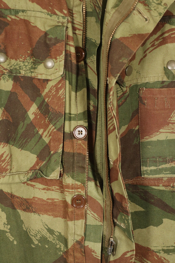 正品 1950 年代法国陆军蜥蜴迷彩 TAP 47/54 空降兵夹克，近乎全新