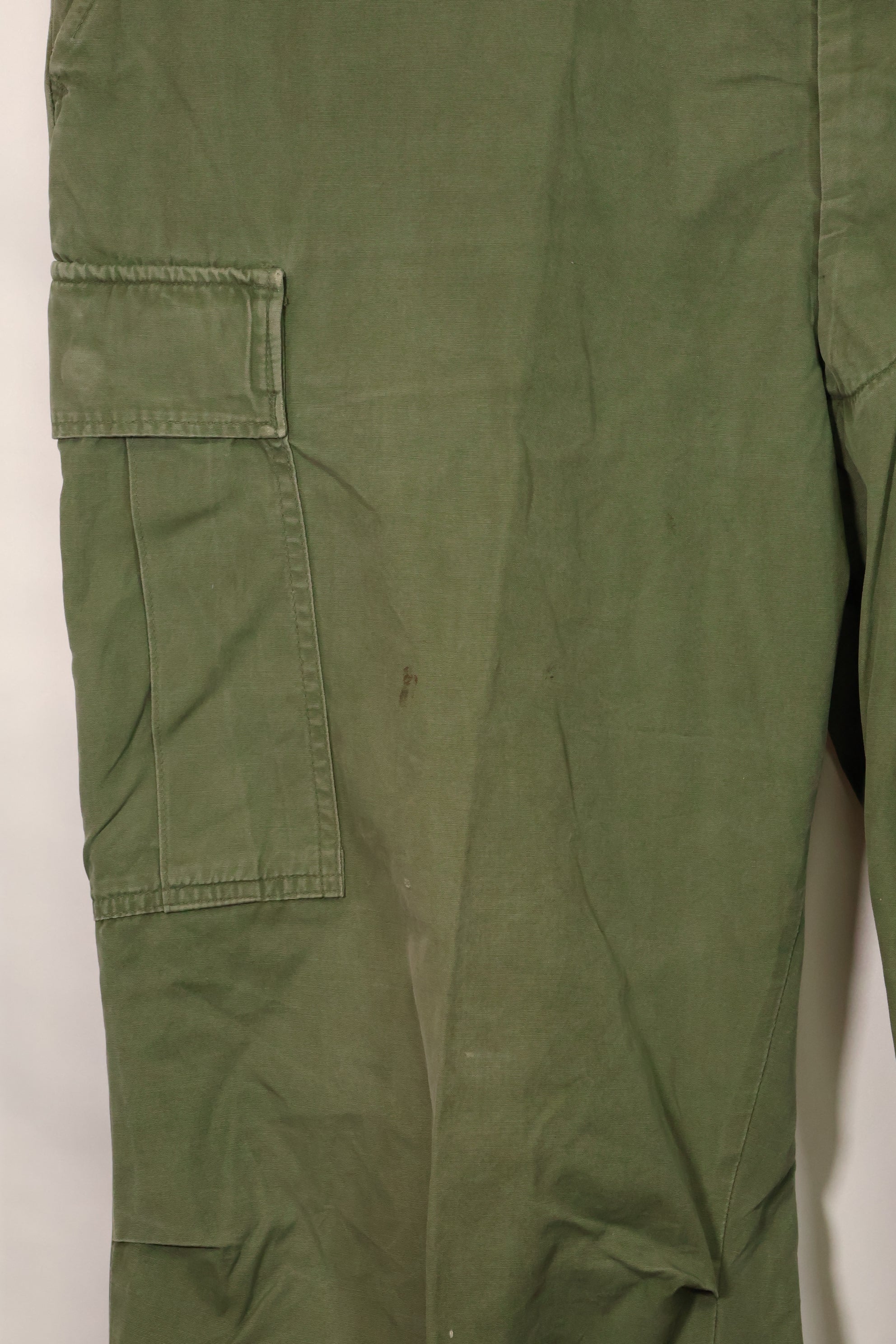 1967年契約　3rd Model ノンリップストップ　ジャングルファティーグ　パンツ　X-L-R　中古品  B
