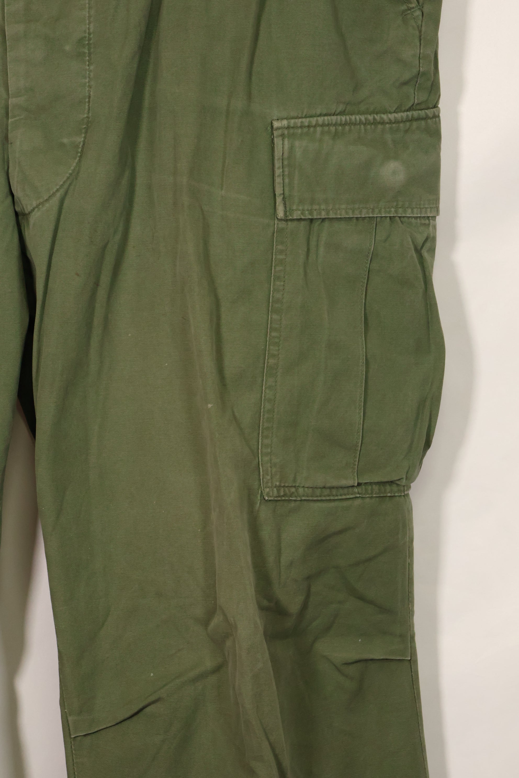 1967年契約　3rd Model ノンリップストップ　ジャングルファティーグ　パンツ　X-L-R　中古品  B