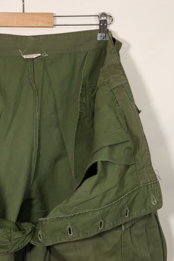 1967年契約　3rd Model ノンリップストップ　ジャングルファティーグ　パンツ　X-L-R　中古品  B