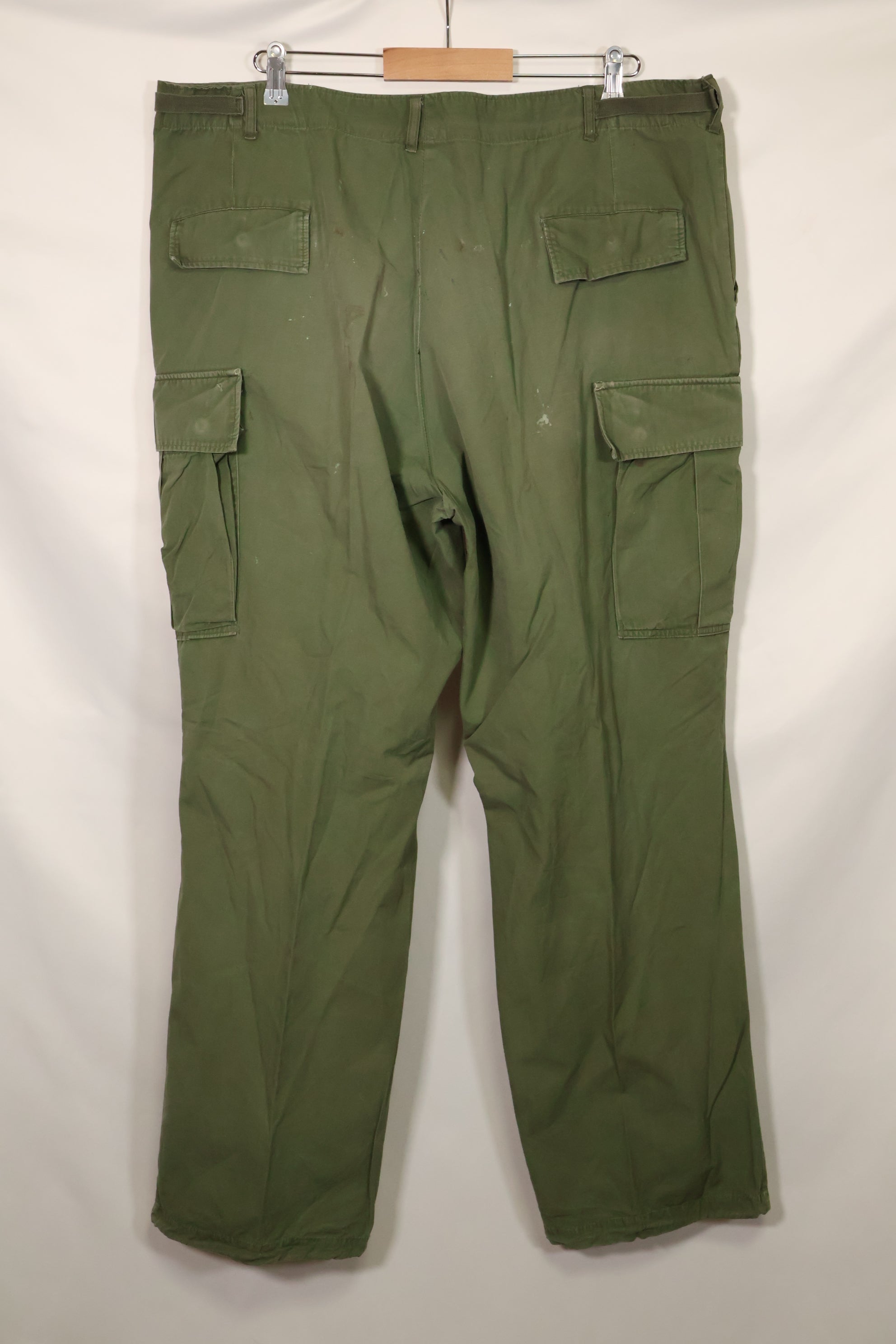 1967年契約　3rd Model ノンリップストップ　ジャングルファティーグ　パンツ　X-L-R　中古品  B