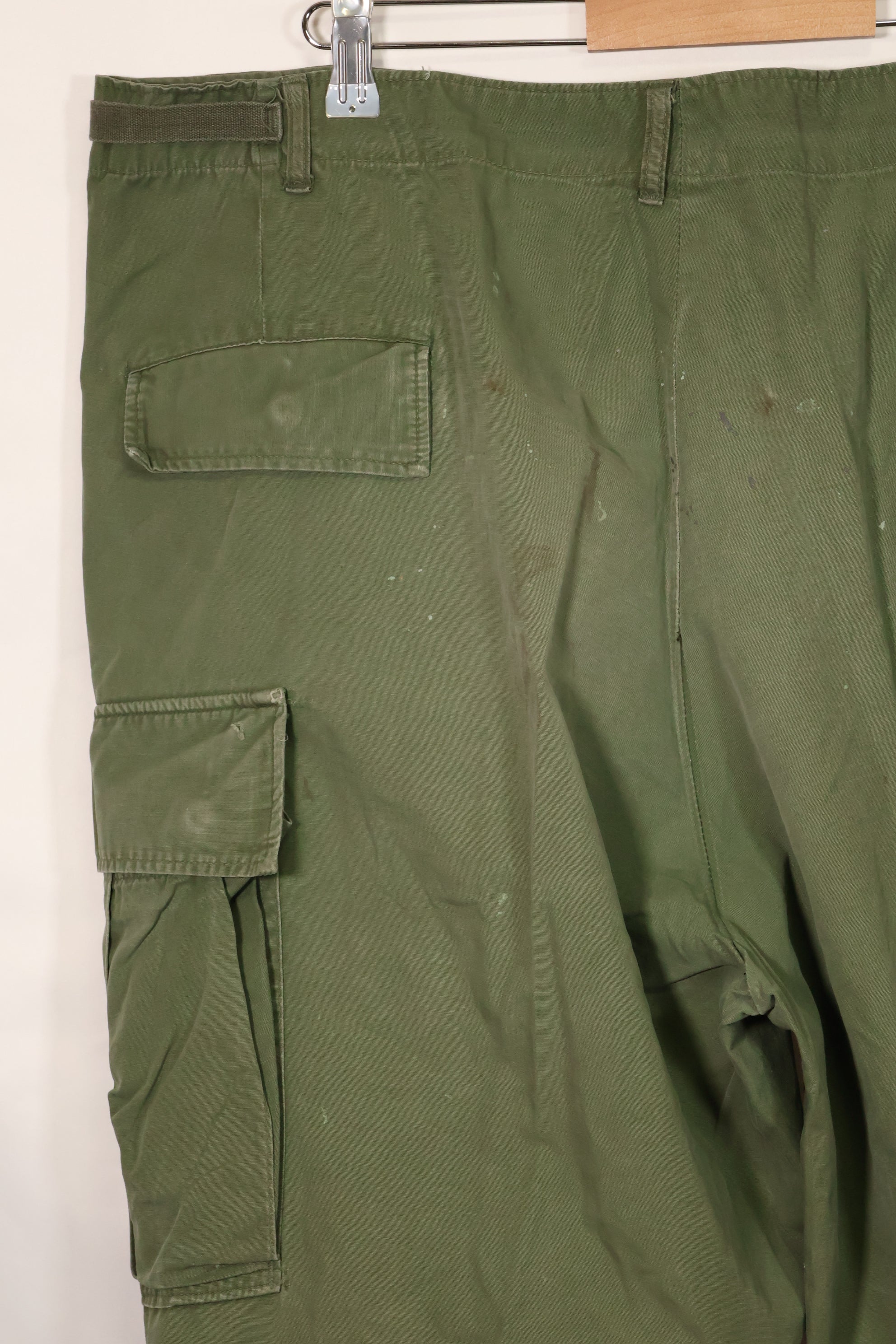 1967年契約　3rd Model ノンリップストップ　ジャングルファティーグ　パンツ　X-L-R　中古品  B
