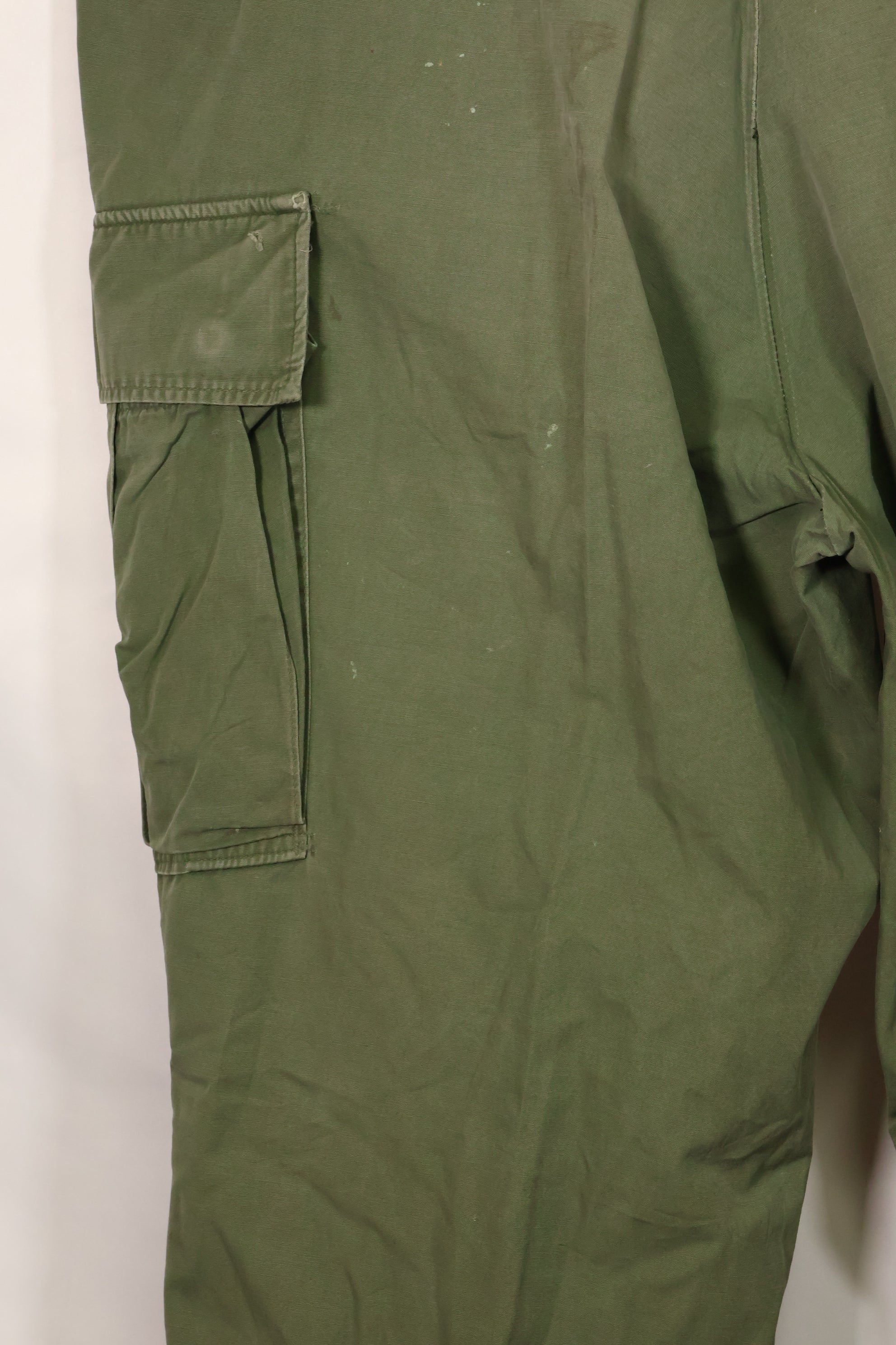 1967年契約　3rd Model ノンリップストップ　ジャングルファティーグ　パンツ　X-L-R　中古品  B