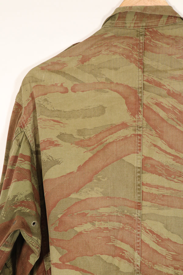 正品 1950 年代法国陆军蜥蜴迷彩 TAP 47/56 空降兵夹克