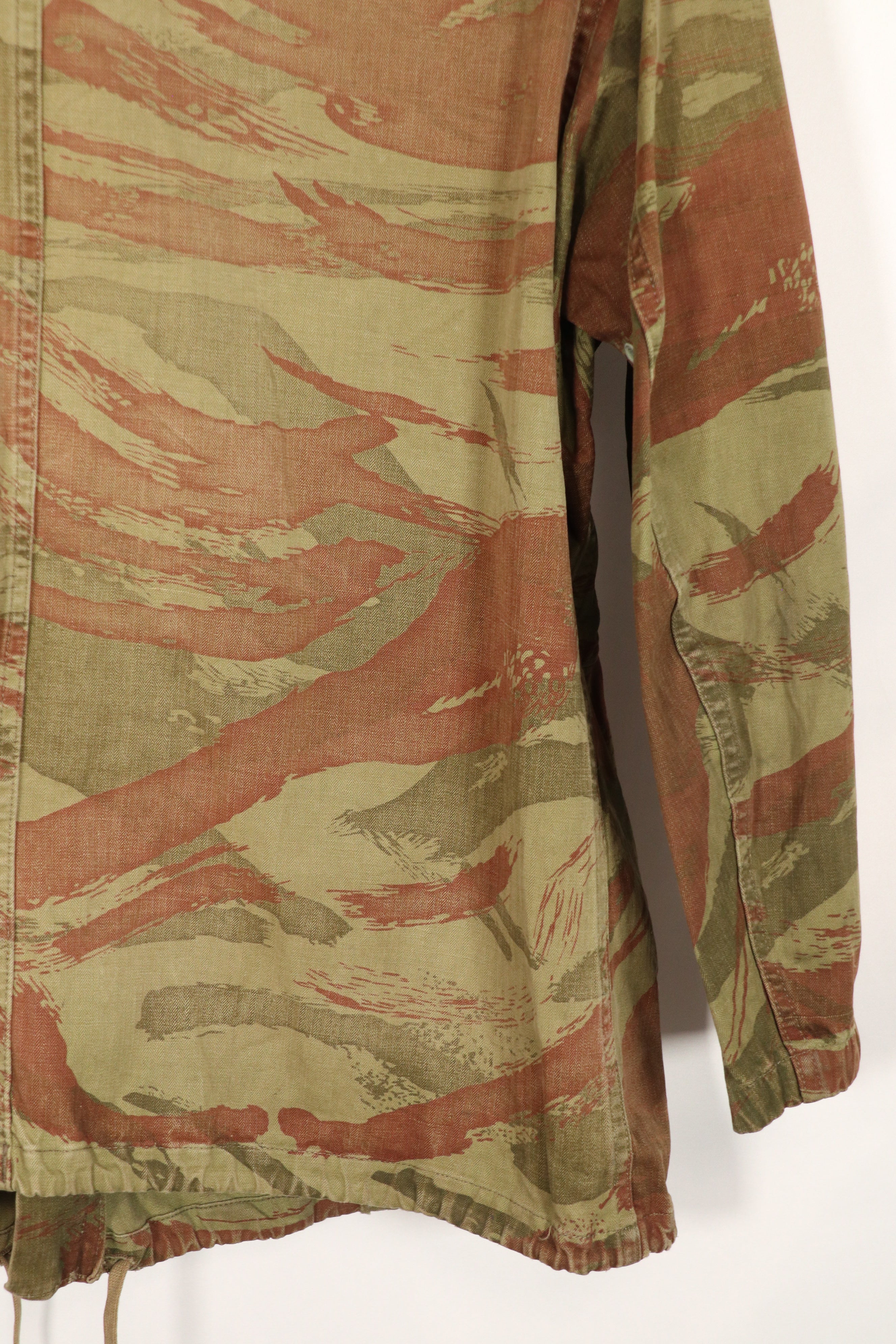 正品 1950 年代法国陆军蜥蜴迷彩 TAP 47/56 空降兵夹克