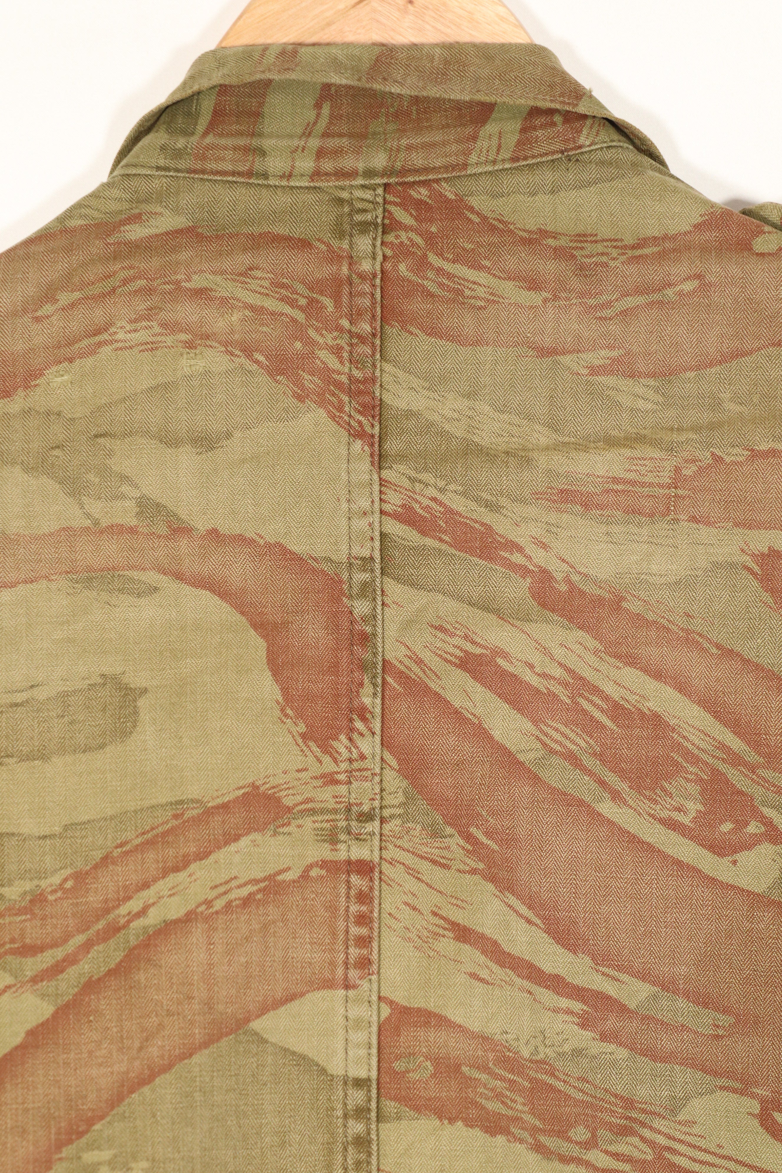 正品 1950 年代法国陆军蜥蜴迷彩 TAP 47/56 空降兵夹克