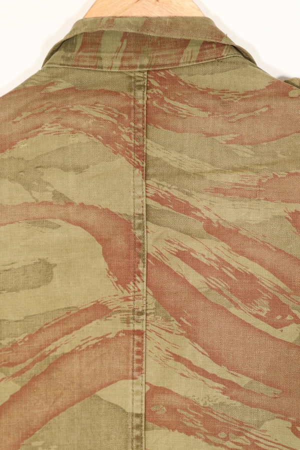 正品 1950 年代法国陆军蜥蜴迷彩 TAP 47/56 空降兵夹克