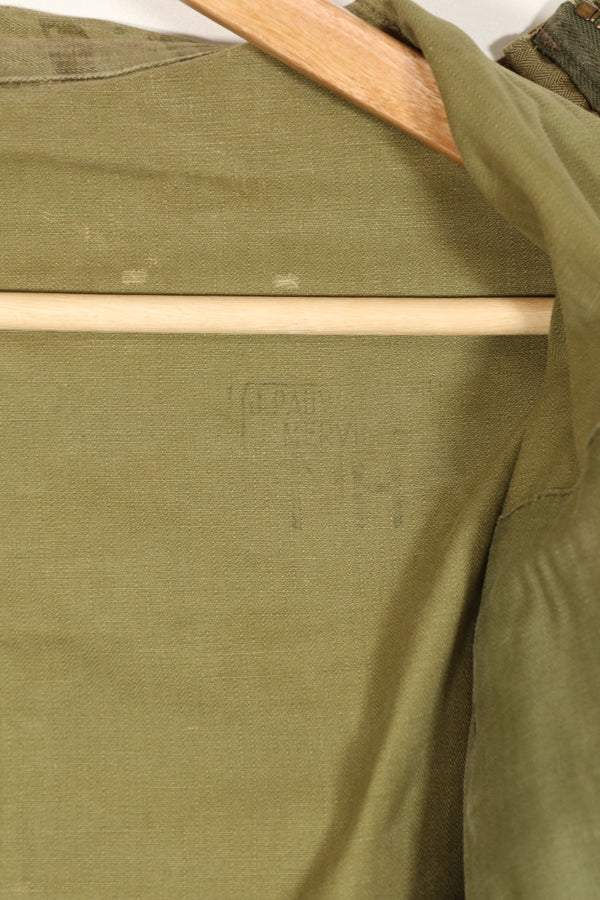 正品 1950 年代法国陆军蜥蜴迷彩 TAP 47/56 空降兵夹克