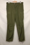1967年契約　3rd Model ノンリップストップ　ジャングルファティーグ　パンツ　L-L　ほぼ未使用品