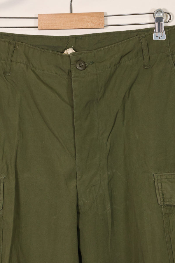 1967年契約　3rd Model ノンリップストップ　ジャングルファティーグ　パンツ　L-L　ほぼ未使用品