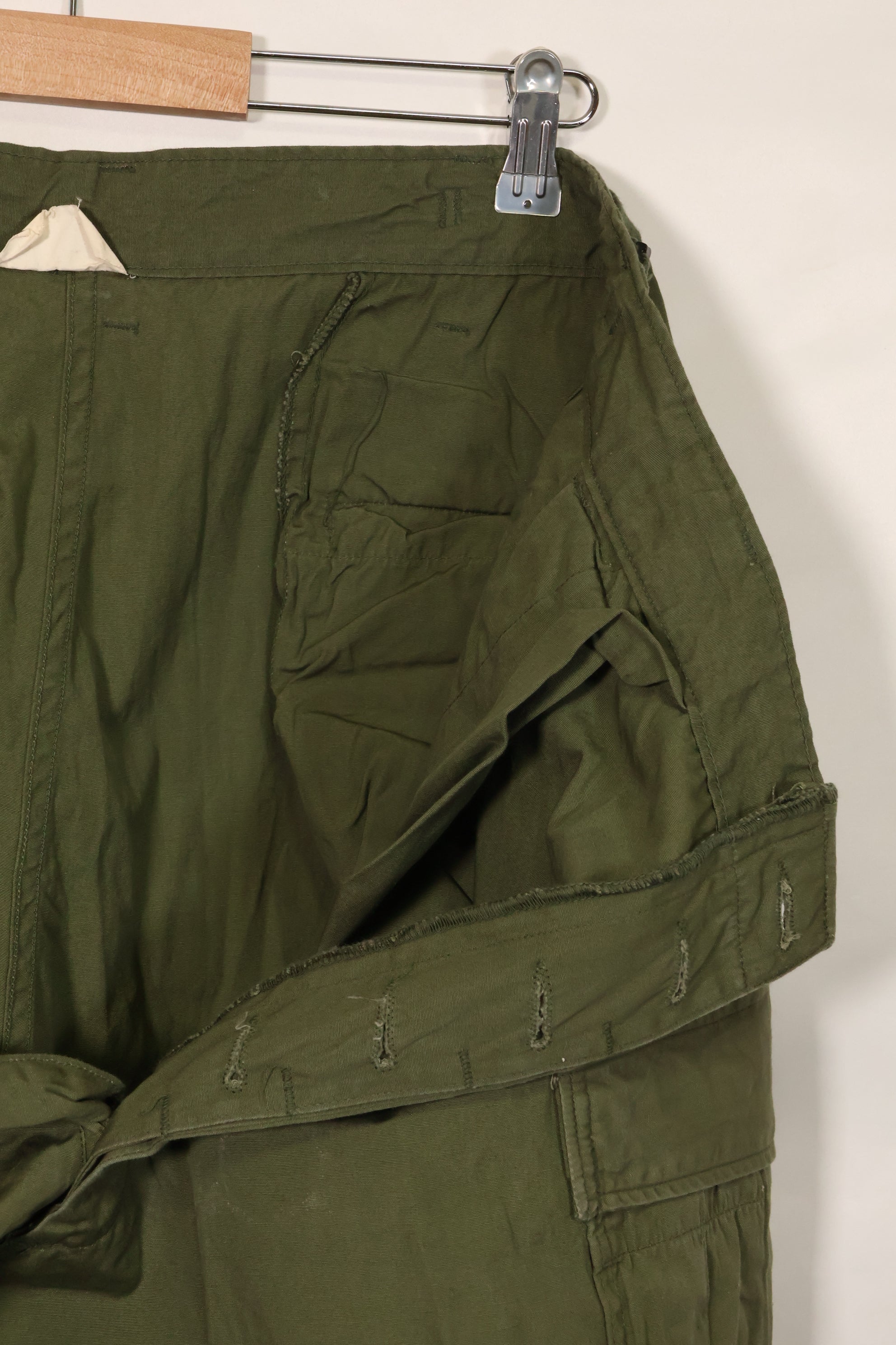 1967年契約　3rd Model ノンリップストップ　ジャングルファティーグ　パンツ　L-L　ほぼ未使用品
