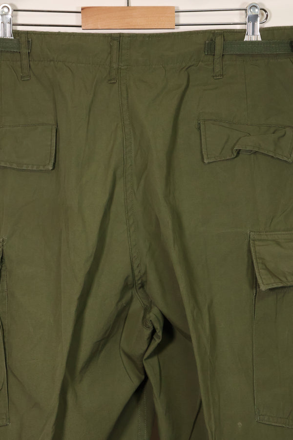 1967年契約　3rd Model ノンリップストップ　ジャングルファティーグ　パンツ　L-L　ほぼ未使用品