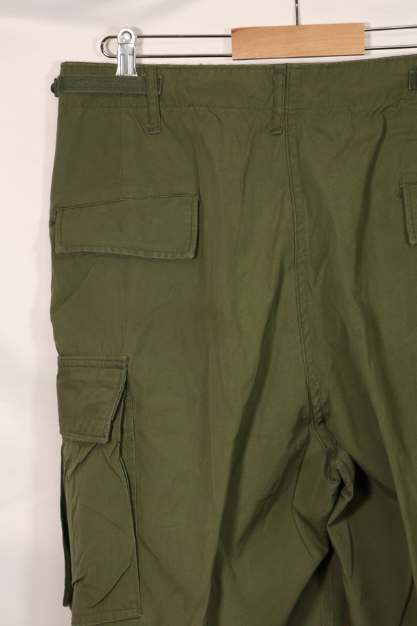 1967年契約　3rd Model ノンリップストップ　ジャングルファティーグ　パンツ　L-L　ほぼ未使用品