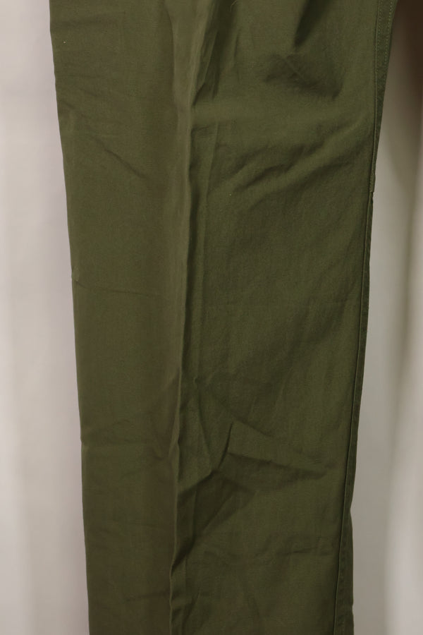 1967年契約　3rd Model ノンリップストップ　ジャングルファティーグ　パンツ　L-L　ほぼ未使用品