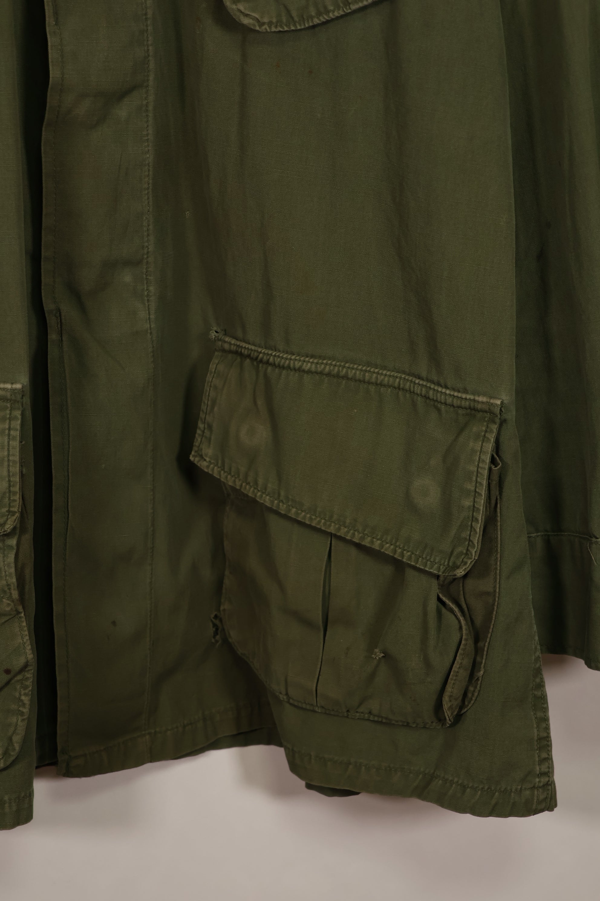 実物　1966年〜1967年製　3rd Model ジャングルファティーグ　M-R　25th Inf パッチ付き　中古品