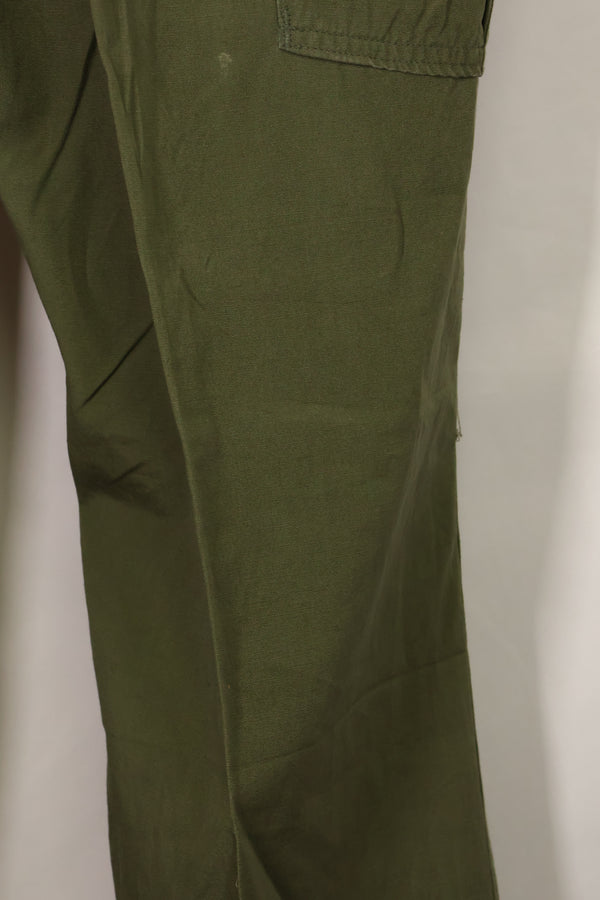1967年契約　3rd Model ノンリップストップ　ジャングルファティーグ　パンツ　L-L　ほぼ未使用品