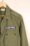 1963 Contract, S-R, U.S. Air Force, Officer, 1st Model Jungle Fatigue Jacket, Modified, Used