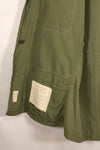 1963 Contract, S-R, U.S. Air Force, Officer, 1st Model Jungle Fatigue Jacket, Modified, Used