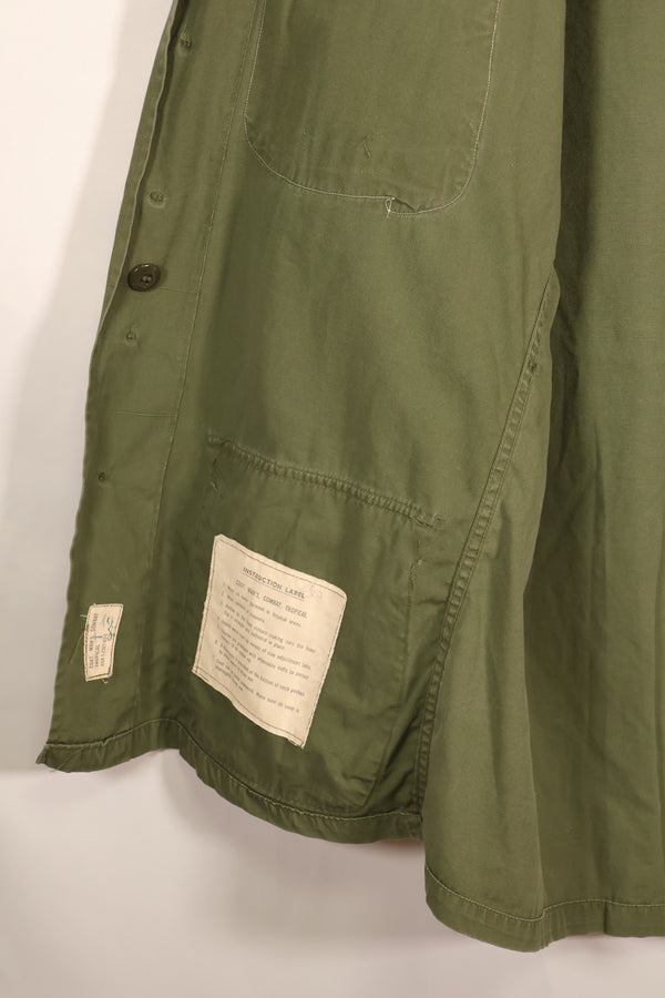 1963 Contract, S-R, U.S. Air Force, Officer, 1st Model Jungle Fatigue Jacket, Modified, Used