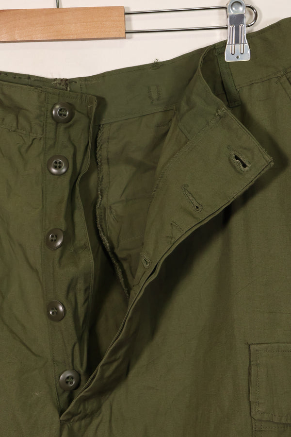 1967 年全新库存第三代非防撕裂丛林迷彩裤（无尺码标签）