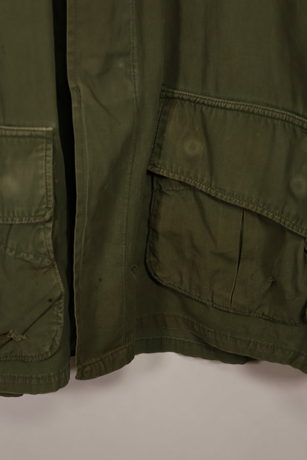 実物　1966年〜1967年製　3rd Model ジャングルファティーグ　M-R　25th Inf パッチ付き　中古品