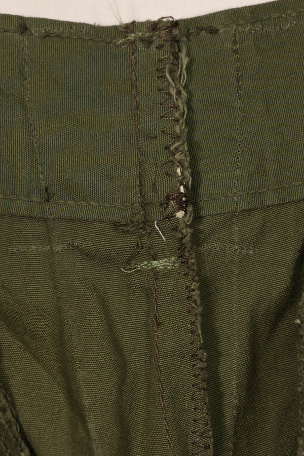 1967 年全新库存第三代非防撕裂丛林迷彩裤（无尺码标签）