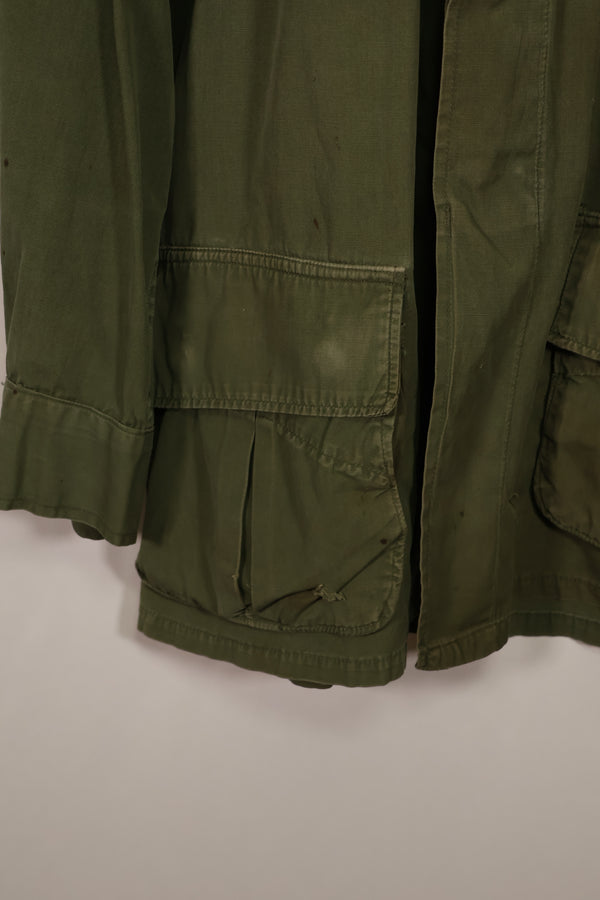 実物　1966年〜1967年製　3rd Model ジャングルファティーグ　M-R　25th Inf パッチ付き　中古品