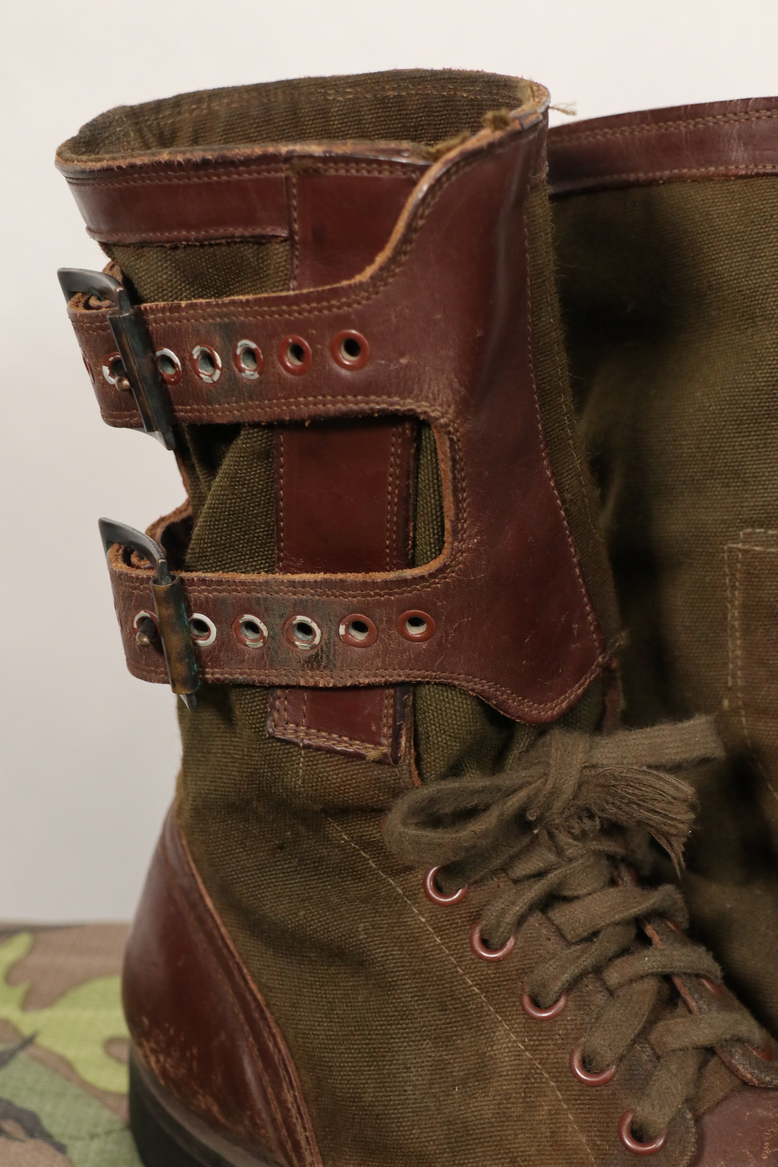 実物　1950年代　熱帯用ブーツ　通称 沖縄ブーツ　レア品　中古品