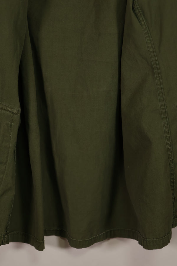 実物　1966年〜1967年製　3rd Model ジャングルファティーグ　M-R　25th Inf パッチ付き　中古品