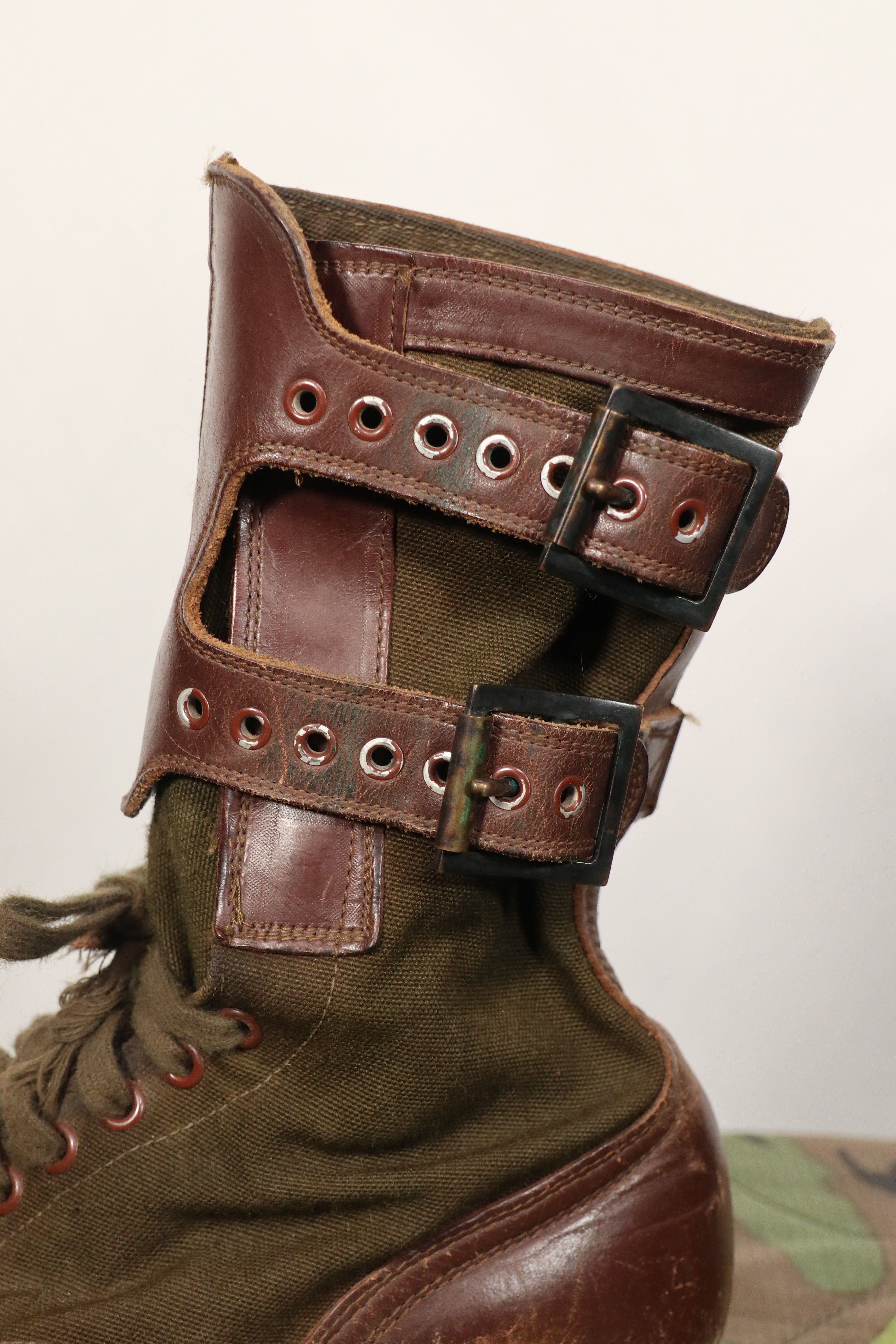 実物　1950年代　熱帯用ブーツ　通称 沖縄ブーツ　レア品　中古品