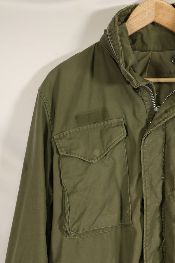 正品第一代M65野战夹克，尺码标签缺失，二手