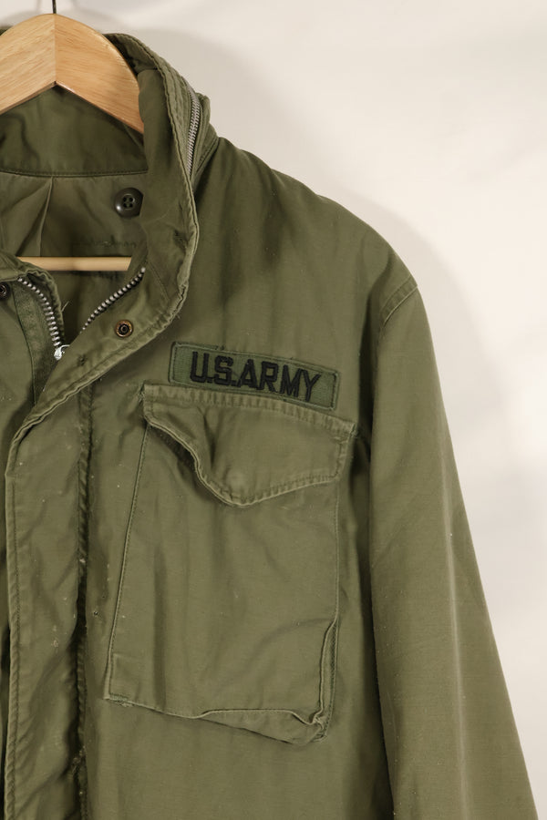 正品第一代M65野战夹克，尺码标签缺失，二手