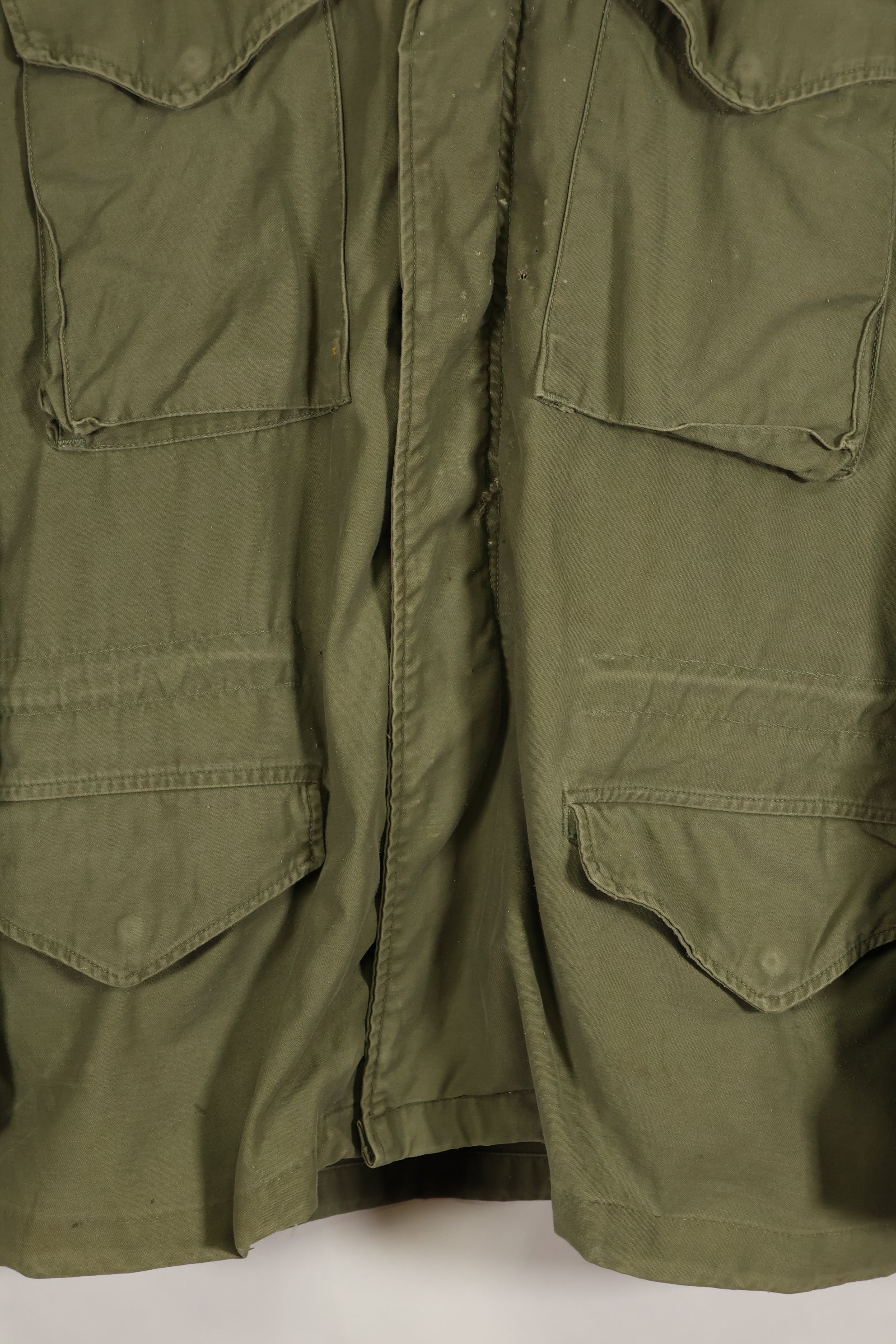 正品第一代M65野战夹克，尺码标签缺失，二手