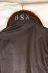 Late 1940s  55J14  U.S. Navy  G-1  Flight Jacket  Very early model  With patches  Rare item